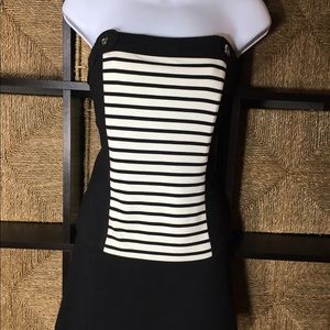 CLEARANCE SALE!!  Strapless Nautical Top