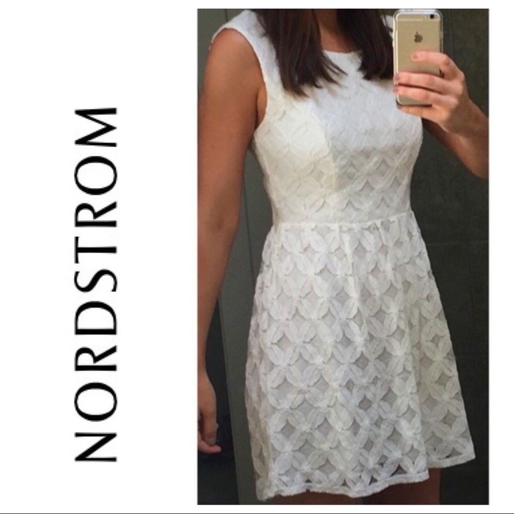 City Triangles White Lace Dress Derby Nordstrom
