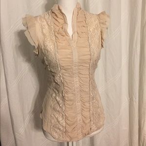 Vintage style lace top
