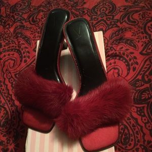 Victoria Secret Furry slipers