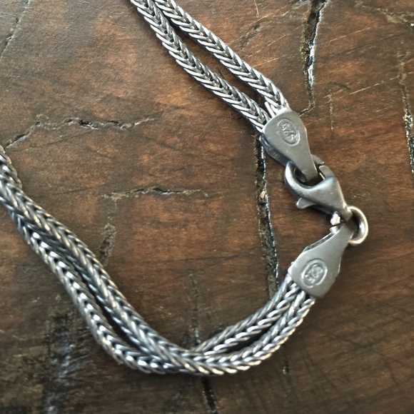 Turkish Ruby Emerald .925 Sterling Silver Bracelet - Picture 3 of 3