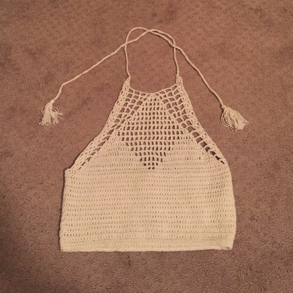 Crotchet Halter Top