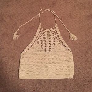 Crotchet Halter Top