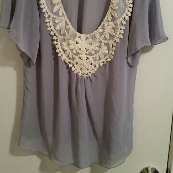 Sheer top - Picture 2 of 5