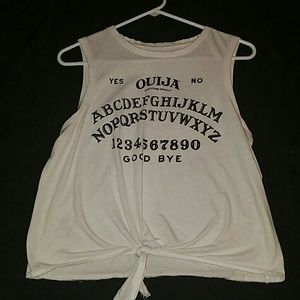 Ouiji board shirt