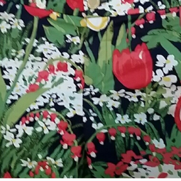 Tory Burch Floral Bermudas - Picture 3 of 3