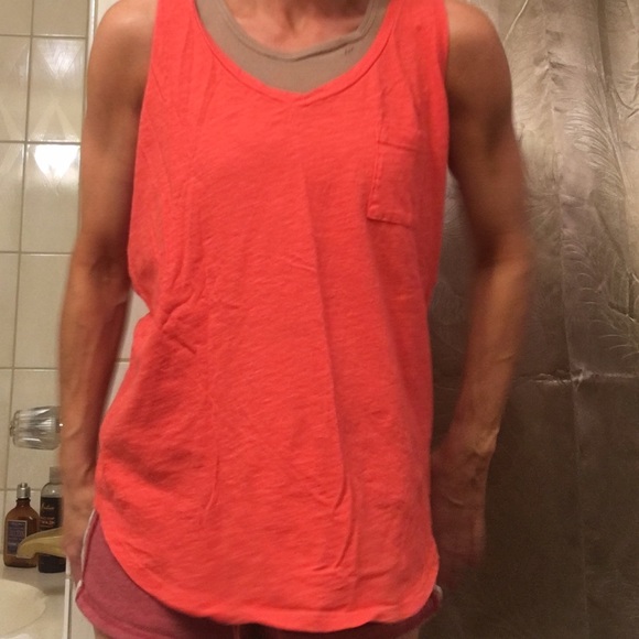 Splendid Orange Tank Top. Size Medium. Brand New
