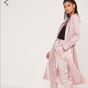 Missguided Pink Duster