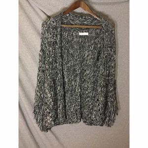 NEW Knit Fringe Cardigan
