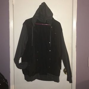 RVCA Puffer jacket hoodie