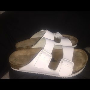 White Birkenstocks
