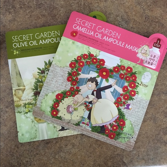 Secret Garden Camellia Oil Ampoule Face Mask - Picture 3 of 3