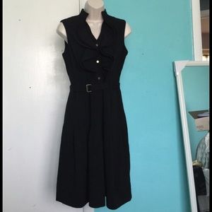 Calvin Klein raffle sleeveless dress
