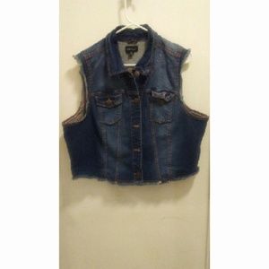 Denim vest