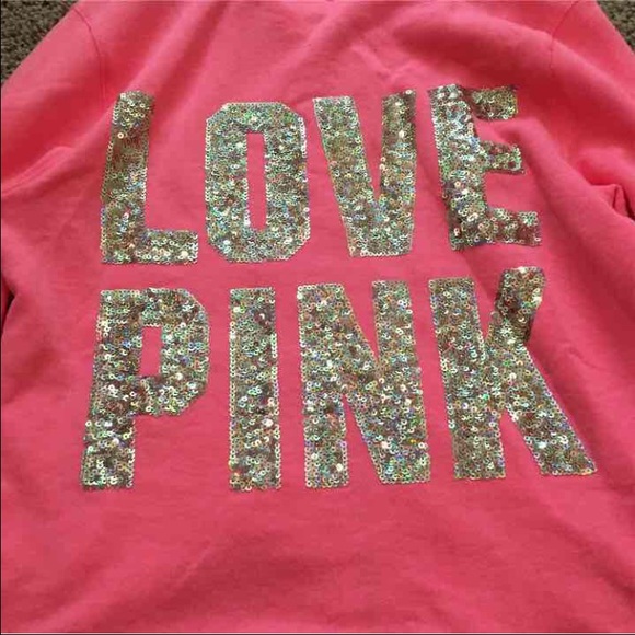 PINK Bedazzled Sweatshirt