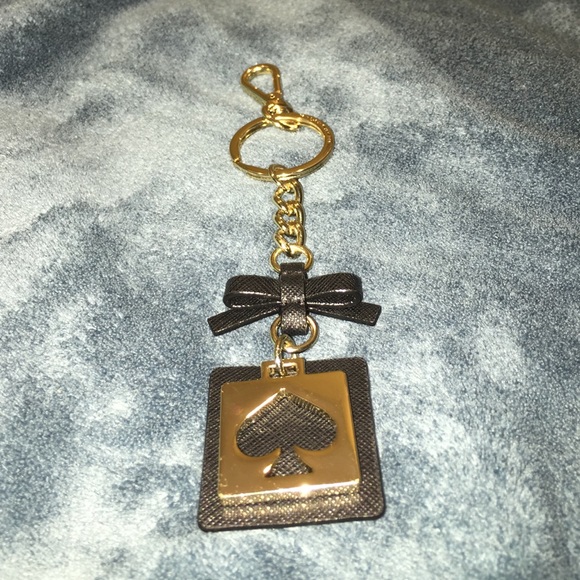 Gold Kate Spade Keychain