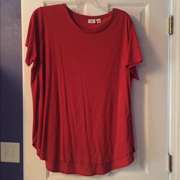 🛑🚫SOLD 🛑🚫Very Soft Burnt orange shirt ,