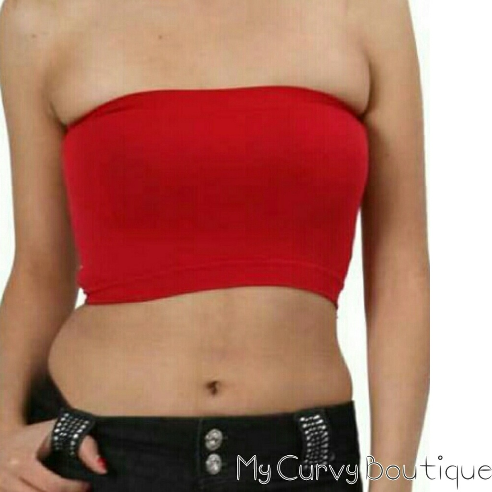 Seamless Bandeau Plus Bra/Bralette