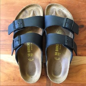 Birkenstock Arizona Birko-Flor, Black, size 38