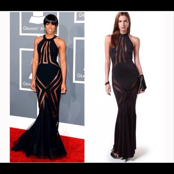 ***HOST PICK*** Black Sexy Mesh Panel Jumpsuit - Picture 2 of 3