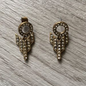 JCrew Pavé Arrow Earrings