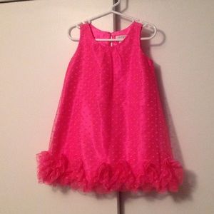 Hot Pink toddler dress (3T)