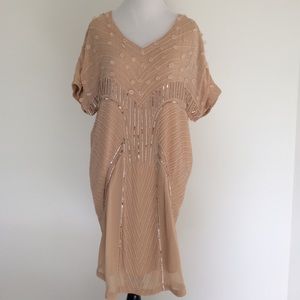 Beyond vintage beaded dress size small NEW