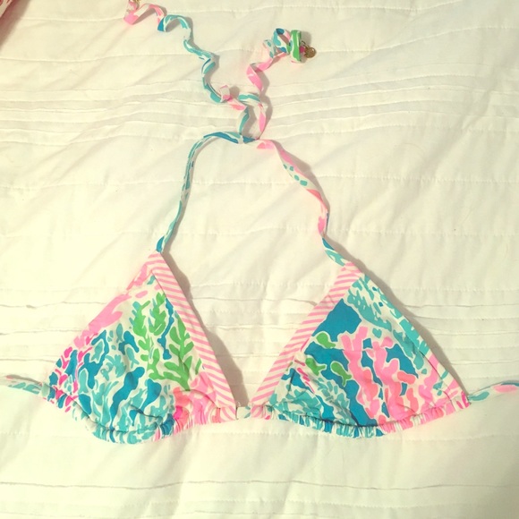 Lilly Pulitzer size small bikini top
