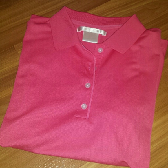Pink Golf Polo