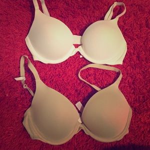 32C Victoria secret pink push-up bra bundle