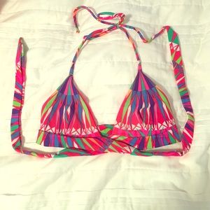 Mara Hoffman wrap around triangle bikini xs/s