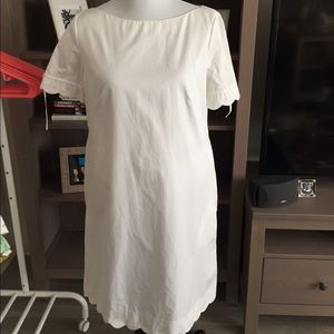 J.Crew NWT size 10 Josie Scalloped Edge Dress