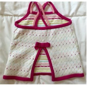 Girl's Gymboree Strappy Split Back Sweater Tank