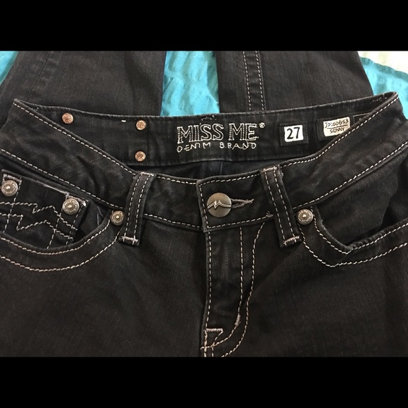 Miss Me black skinny jeans