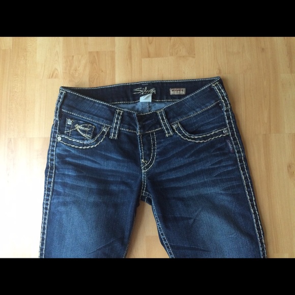 Silver jeans