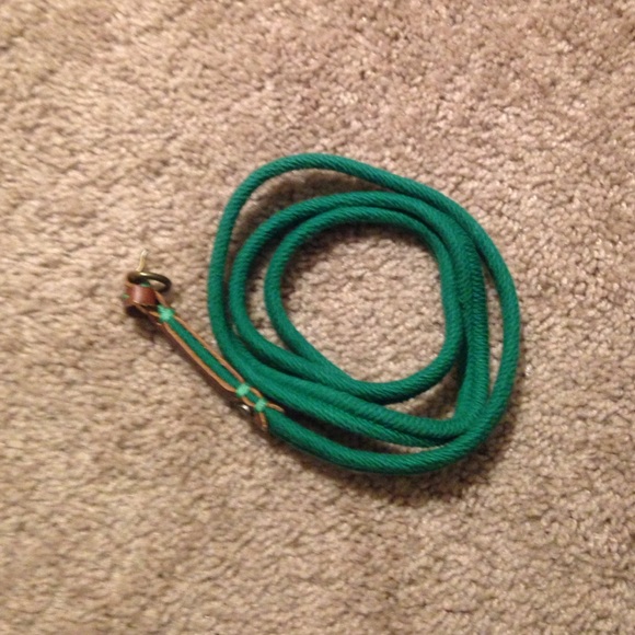 Armani exchange green belt