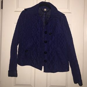 🚫SOLD Burberry* Navy* Cropped* Barn Jacket