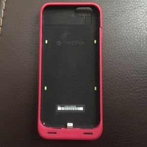 Pink Mophie case!