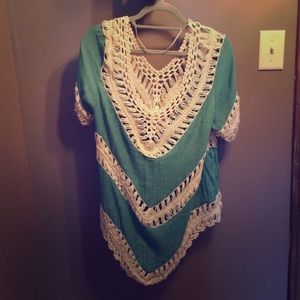 Boho tunic top