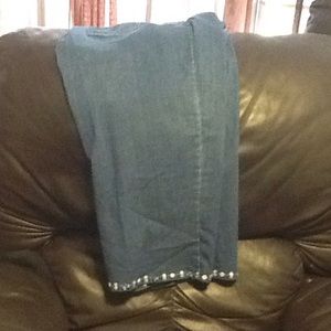 Cute capris denim jeans