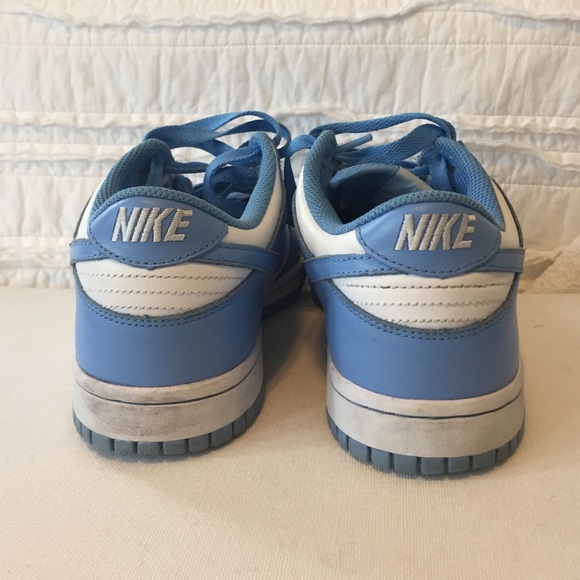 Carolina Blue Nikes. Size 9. Designed on NikeID. - Picture 3 of 4