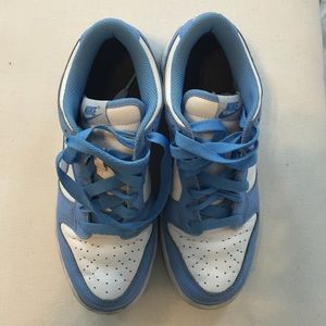 Carolina Blue Nikes. Size 9. Designed on NikeID.