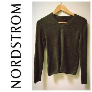 Only Mine 100% Cashmere Sweater Green