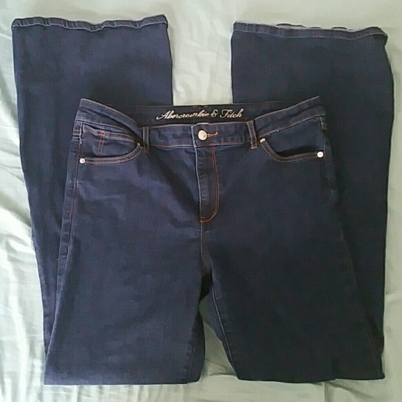 Abercrombie & Fitch  Dark Wash Flare Jeans