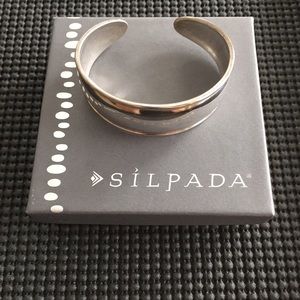 Silpada Sterling Silver Cuff Bracelet