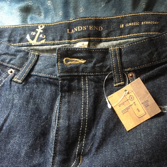 Lands End boy's jeans. Size 18