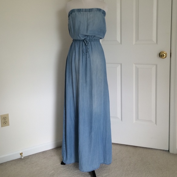 Cloth + Stone chambray maxi, size small, worn once