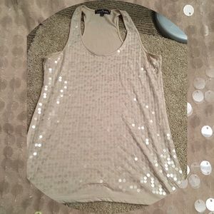 🤑Sequin tank