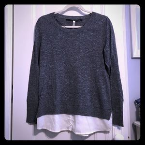 Kensie faux layered top