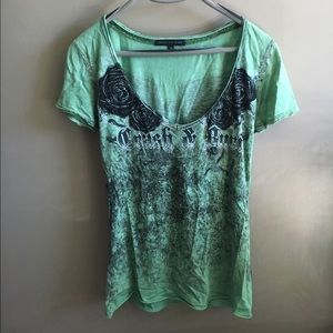 Crash and Burn T shirt